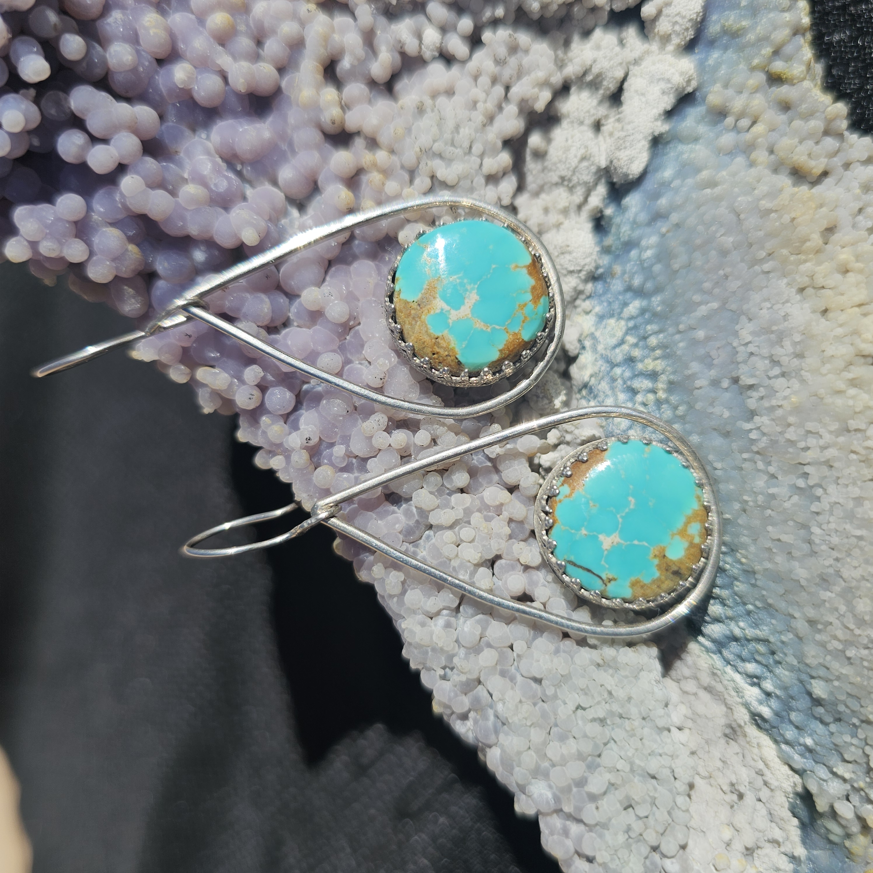 Turquoise Teardrop Earrings